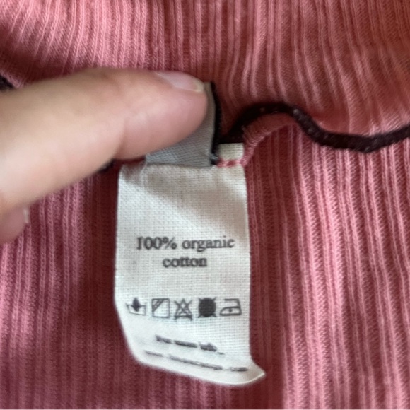 Pink Long Sleeve Women's Top - Picture 7 of 7